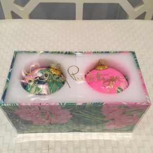 Lilly PulitzerGWP Christmas ornament island escap